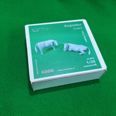 СВ Модель 6006 Набор фигурок, &quot;коровы&quot; 2 шт 1/35