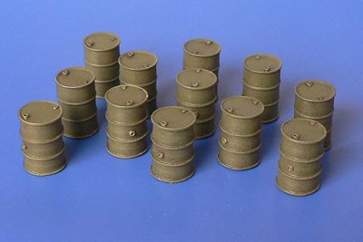 Hauler HLH72118 Fuel barrels (resin set) 1/72