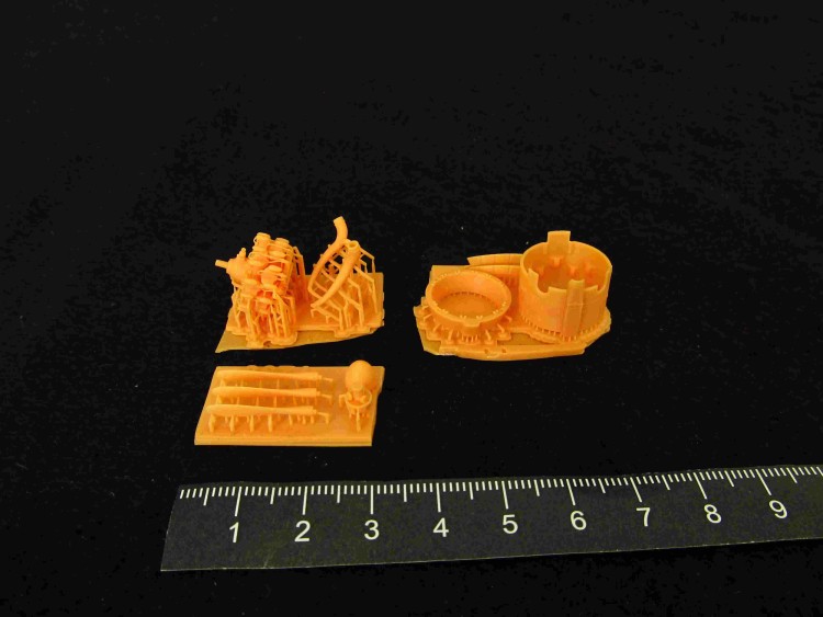 Metallic Details MDR7298 Fiat CR.42 Falco cowling and engine (3d-printed) 1/72