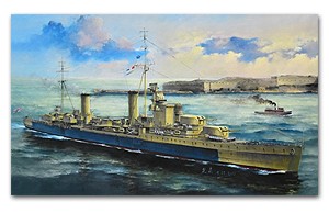 Flyhawk FH1127 HMS Aurora 1945 1:700
