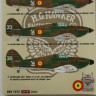 Kora Model DEC7272 H.Hurricane Mk.I (Belgian AF, Part 2) декали декали 1/72