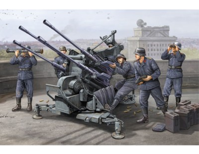 Trumpeter 02309 Немецкая 20 мм зенитная пушка FLAK 38 1/35