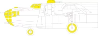 Eduard EX1102 Mask B-24D TFace (HOBBYB) 1/48