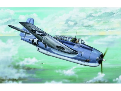 Trumpeter 02233 Самолет TBF-1C &quot;Эвенджер&quot; 1/32