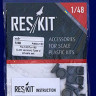 Reskit RS48-0152 Fw-190/Ta-152 Late wheels Type 2 (AIRF/DRAG) 1/48