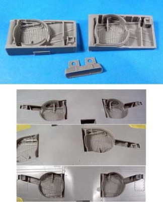 Vector VDS48-019 P-39 ниши шасси 1/48