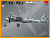 PM Model 307 Focke Wulf Ta-154 1/72
