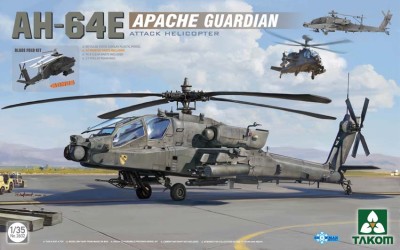 Takom 2602 AH-64E Apache 1/35
