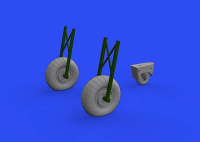 Eduard 648608 BRASSIN 1/48 Do 17Z wheels (EDU/ICM)