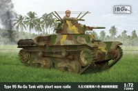 IBG Models 72090 Type 95 Ha-Go Japan.Tank w/ short wave radio 1/72