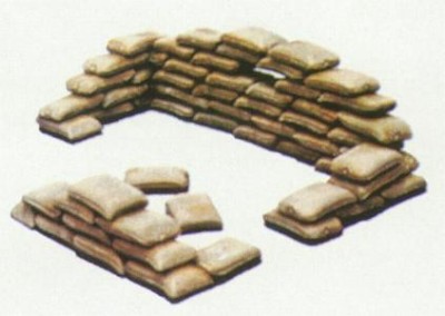 Italeri 00406 Аксессуары Sandbags 1/35