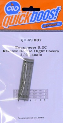 QuickBoost QB49007 Buccaneer S.2C RBF covers (AIRFIX) 1/48