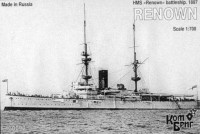 Combrig 70092 HMS Renown Battleship, 1897 1/700