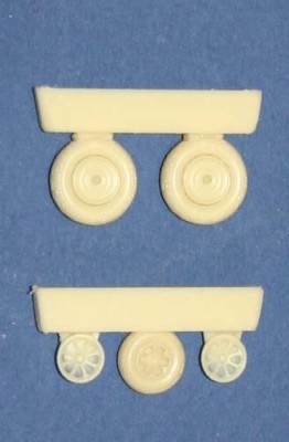 CMK Q72048 P-38J Lightning wheels for ACA 1/72