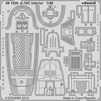 Eduard 491026 SET A-10C interior (ITA)