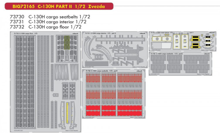 Eduard BIG72165 C-130H PART II (ZVE) 1:72