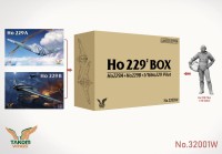 Takom 32001W Немецкие истребители Ho-229A + Ho-229B+ пилот 1/16 (огр. серия) 1/48