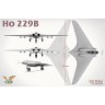 Takom 32001W Немецкие истребители Ho-229A + Ho-229B+ пилот 1/16 (огр. серия) 1/48