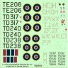 Model Maker Decals D72066 СSupermarine Spitfire Mk.XVI Bubbletop in Polish service 1/72