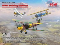 ICM 32039 Training Biplanes WWII (3 kits) 1/32
