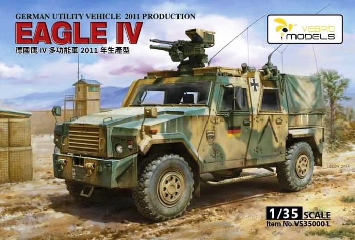 Vespid Models VS350001 Eagle IV броневик ФРГ 2011 г. 1/35
