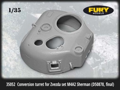 Fury Models 35052 Башня M4 Sherman с низкой нишей 1/35