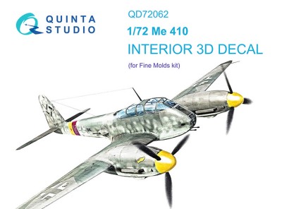 Quinta studio QD72062 Me 410 (Fine Molds) 1/72