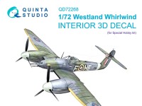 Quinta studio QD72268 Westland Whirlwind (Special Hobby) 1/72