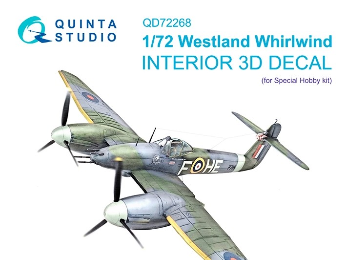 Quinta studio QD72268 Westland Whirlwind (Special Hobby) 1/72