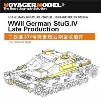 Voyager Model PE35184 WWII German StuG.IV Late Production (For DRAGON 6043) 1/35