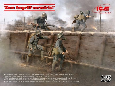 ICM 35723 'Los, los, los, attacke!' (4 fig.) 1/35