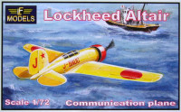 LF Model 72080 Lockheed Altair Japanese Communication plane 1/72