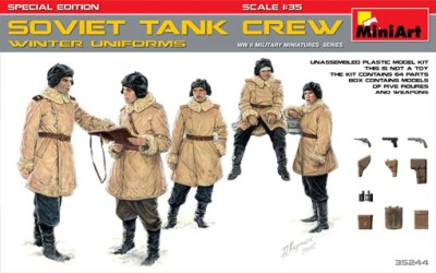 MiniArt 35244 Советские танкисты зимой 1/35