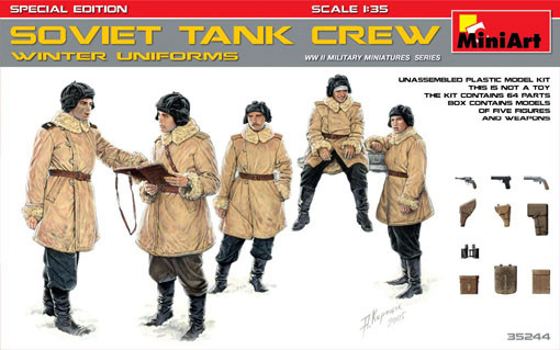 MiniArt 35244 Советские танкисты зимой 1/35