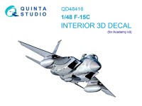 Quinta Studio QD48416 F-15C (Academy) 1/48