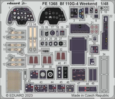 Eduard FE1368 Bf 110G-4 Weekend (EDU) 1/48