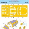 Special Hobby SM48026 Mask SF-260EA/D/EU Late Bulged Canopy (SP.H.) 1/48
