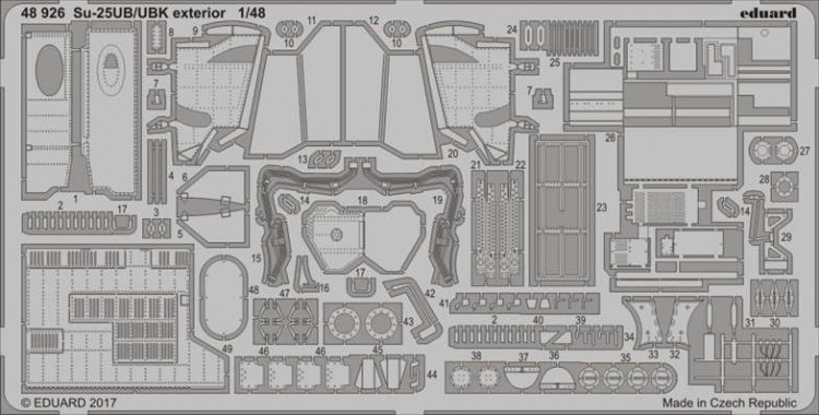 Eduard 48926 Su-25UB/UBK exterior 1/48