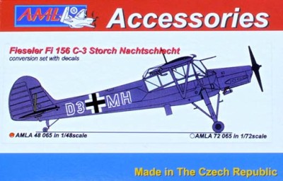 AML AMLA48065 Fieseler Fi 156 C-3 Nachtschlacht - Conv.set 1/48