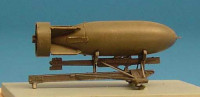 Brengun BRL48004 Bomb rack for Spitfire + british 500lb bomb 1/48