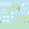 Star Decals 35-C1166 USMC Shermans - Korean War 1950-53. M4A3 Sherman 105mm Dozer tank, M4A3 Flame tank, M4A3 'Porcupine' Communications tank 1/35