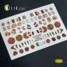 Reskit KA35008 Food Set Type 1 - 3D Decal for dioramas 1/35