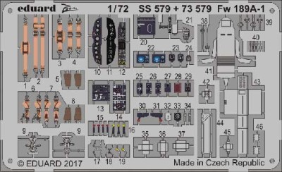 Eduard 73579 Fw 189A-1 1/72 ICM