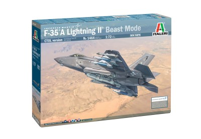 Italeri 01464 F-35A LIGHTNING II CTOL version Beast Mode 1/72