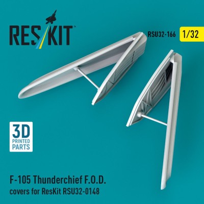 Reskit RSU32-166 F-105 Thunderchief FOD covers (for RSKU32148) 1/32