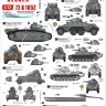 Star Decals 72-A1052 Balkan WW2 # 2. 7. SS-Freiwilligen Gebirgs Division Prinz-Eugen in Yugoslavia.Flamm-Pz B2 740(f), Steyr ADGZ, Pz.Kpfw 35 R, Pz.Kpfw 38 H, BA-20, Kfz 15 Horsch, Leichte Sturmboot 39 1/72