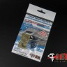 ЭВМ RS48069 Су-35C (GWH) пушка, решетки вентиляции/охлаждения, рояльные петли 1/48