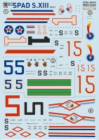 Print Scale C48244 SPAD Xlll - Part 1 (wet decal) 1/48