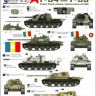 Star Decals STAR35924 Cold War Soviet T-54 and T-55. Finland, Poland, Romania, Cz, USSR 1/35