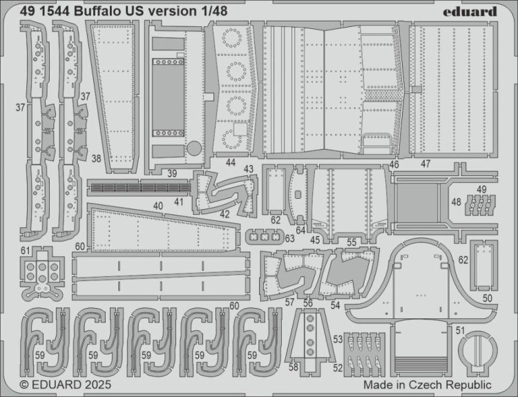 Eduard 491544 SET Buffalo US version (TAM) 1/48